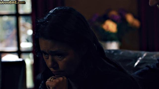 Busty Asian MILF bounces on lover's cock in affair