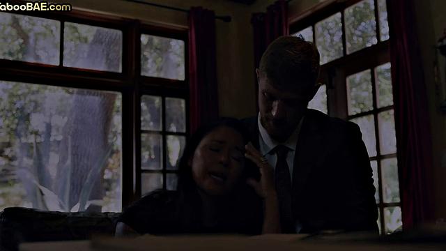 Busty Asian MILF bounces on lover's cock in affair