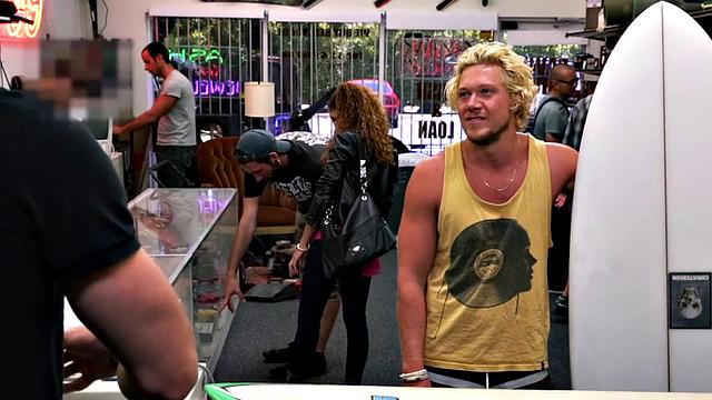 A hot boss cheat on his wife with a customer in the ass in POV