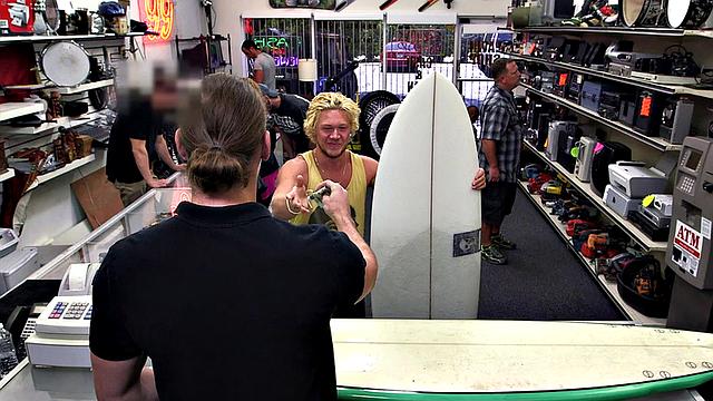 A hot boss cheat on his wife with a customer in the ass in POV