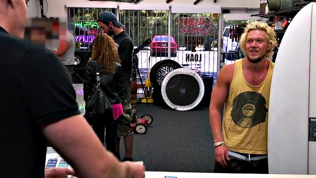 A hot boss cheat on his wife with a customer in the ass in POV