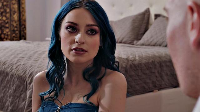 Big-titted stepsis screwed by stepbro in forbidden affair