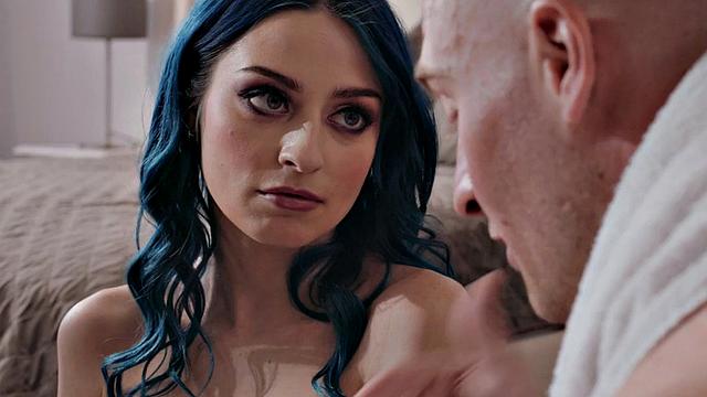 Big-titted stepsis screwed by stepbro in forbidden affair