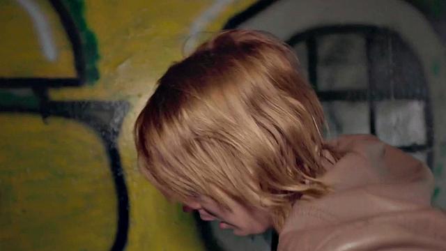 Brown-haired teen with small tits gets fucked in public for cash