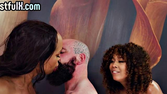 Amateur nubian goddesses with white guy