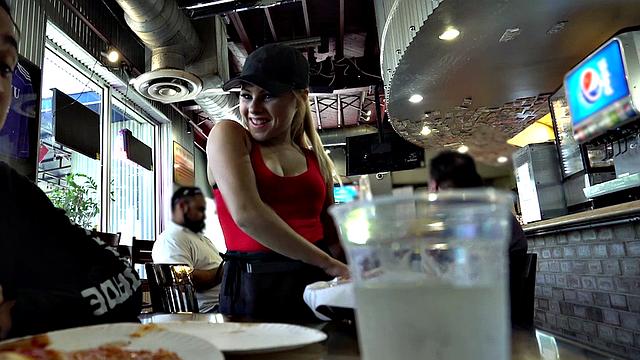 Waitress POV - Skylar Valentine - Pint-sized Pizzeria Cutie
