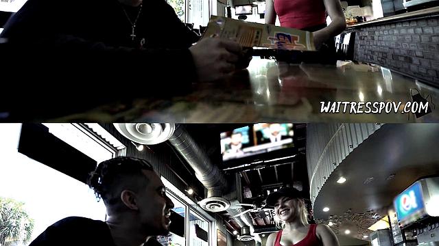 Waitress POV - Skylar Valentine - Pint-sized Pizzeria Cutie