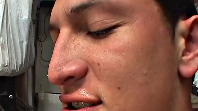 Real Spanish twink gets fucked by his BF in greedy asshole