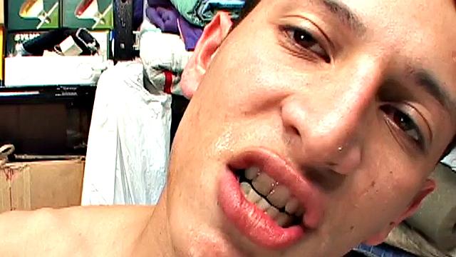 Real Spanish twink gets fucked by his BF in greedy asshole