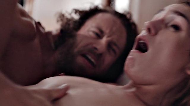 21yo stepdaughter fucked in hairy pussy by stepdad