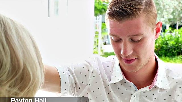 Payton is 56. The guy she's with is 25.