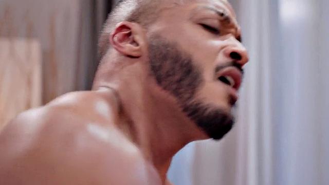 IR loving bottom passionately barebacked by hunk BF