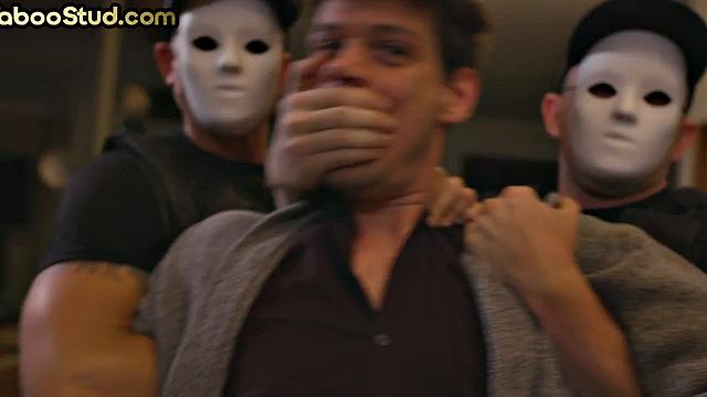 Bizarre athletic jocks and studs enjoy family orgy