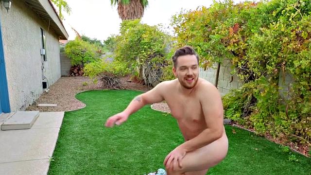 Busty babe fucked hard in doggystyle by big white dick