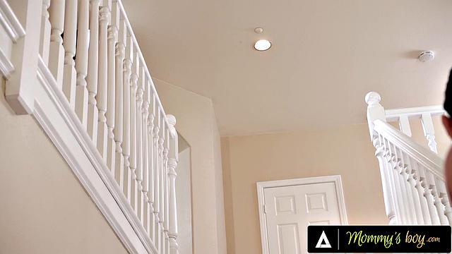 MOMMY'S BOY - Horny Nick Falls For Step-In-Law Lolly Dames Seductive Trap With Raw Standing Sex