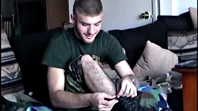 Str8 CJ Serviced in Uniform