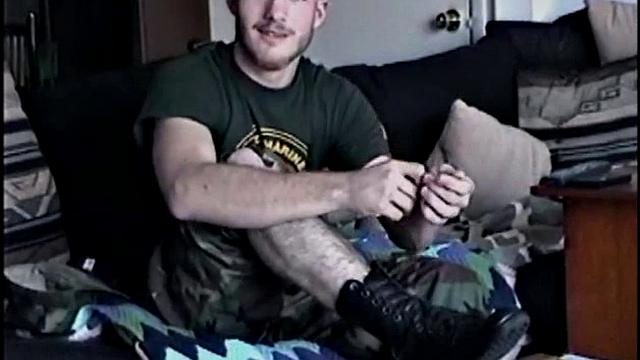 Str8 CJ Serviced in Uniform