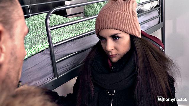 Horny blonde has fun in hot sex scene