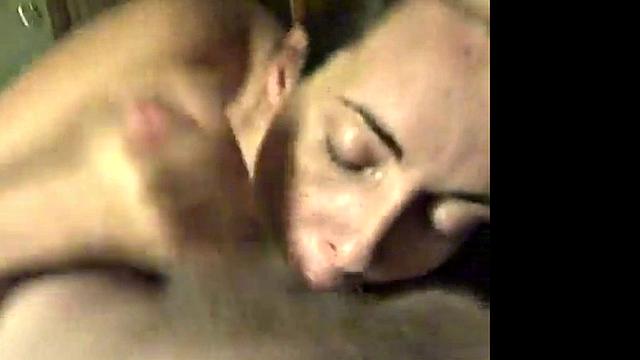 Hot Sevinn and Travis Horny Blowjob Closeup