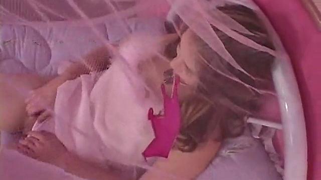 Pretty Teen April Flaunts Her Petite Body Solo