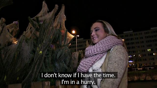 Holiday Car Sex with Hot Blonde