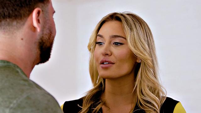 NURU MASSAGE - Stunning Blonde Ella Reese Gets Her Pussy Fucked Hard Trying Nuru With Her BF