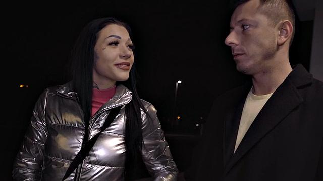 Blindfolded alternative sinner smashed by fake priest in 3some