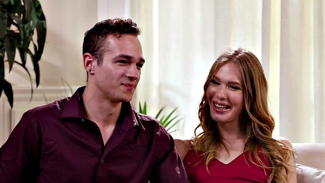 Cockriding tranny fucked by male in anal hole