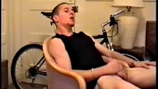 Adam reveals toned skater boy body and kicks back for a much needed jerk off. He wraps his fist around his limp meat, strokes, and fingers his ass to get fully hard.