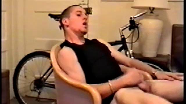 Adam reveals toned skater boy body and kicks back for a much needed jerk off. He wraps his fist around his limp meat, strokes, and fingers his ass to get fully hard.