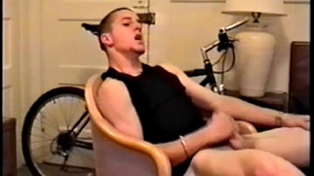 Adam reveals toned skater boy body and kicks back for a much needed jerk off. He wraps his fist around his limp meat, strokes, and fingers his ass to get fully hard.