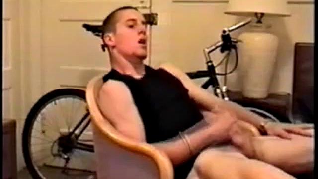 Adam reveals toned skater boy body and kicks back for a much needed jerk off. He wraps his fist around his limp meat, strokes, and fingers his ass to get fully hard.