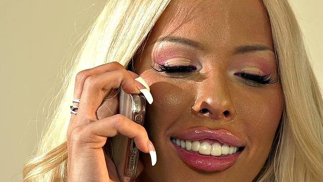 Stunning bigtitted Tranny assfucked and rimmed