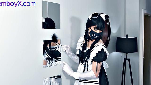 Lace maid spoiling boss