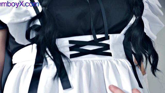 Lace maid spoiling boss