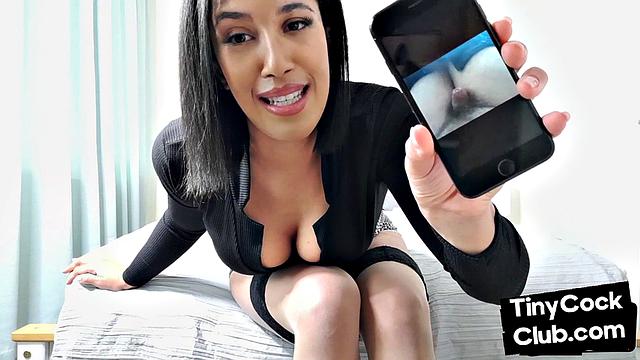 Femdom in stockings giving SPH