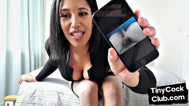 Femdom in stockings giving SPH