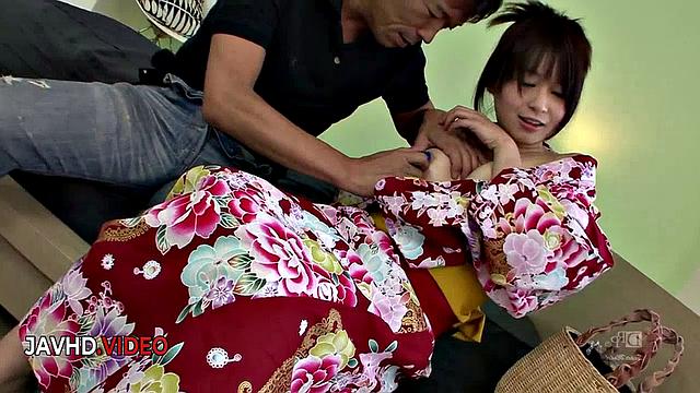 Kinky JAV Star Nozomi Hazuki Gives Blow Jobs Gets Hotly Creamed