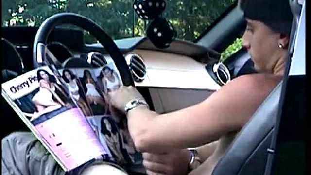 Straight Cory Gets Public Blowjob