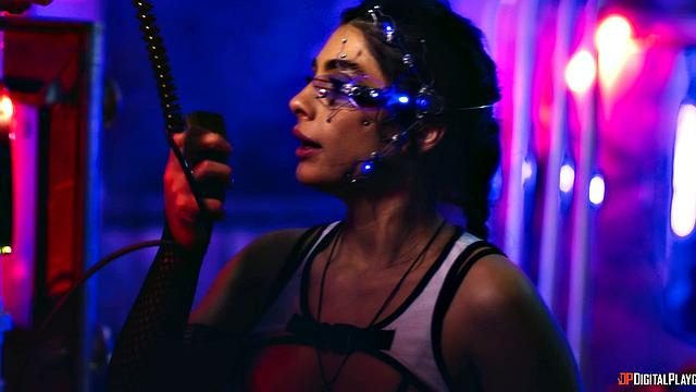 Капитан Декс и команда жарко трахаются на борту после боя с Кригером в космосе