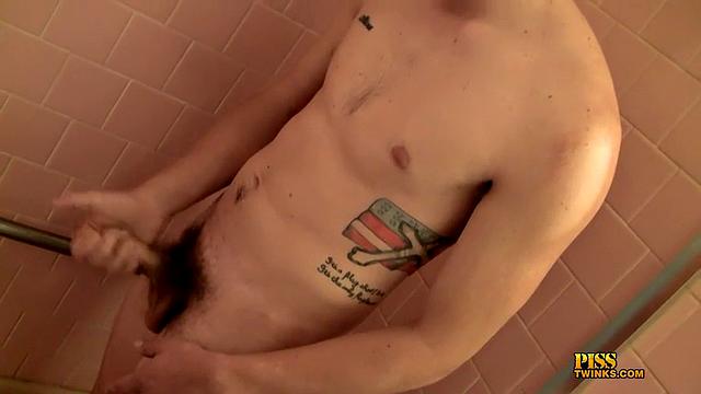 Mathias Sterling Enjoys a Solo Soaking Session
