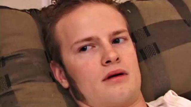 Horny Lex Python works his cock and lubes up before stripping. As he beats off, Lex shows us his ass and flips his legs over his head, exploding a cum load onto his face.