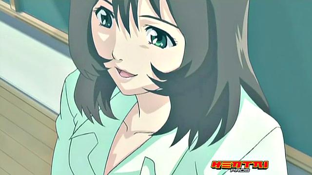 Учительница в мини юбке попадает в горячую историю с учеником на занятиях секса взрослым студентом.