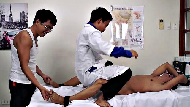 Alex visits Doctor Tickles' Kinky Clinic for extreme ticklingreatment