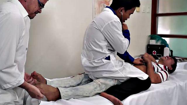 Alex visits Doctor Tickles' Kinky Clinic for extreme ticklingreatment