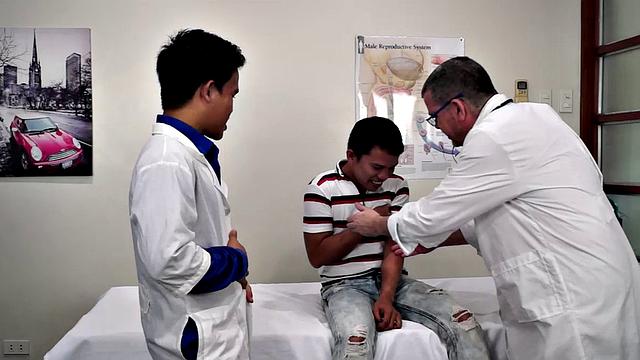 Alex visits Doctor Tickles' Kinky Clinic for extreme ticklingreatment