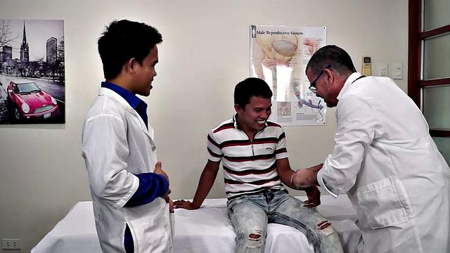 Alex visits Doctor Tickles' Kinky Clinic for extreme ticklingreatment
