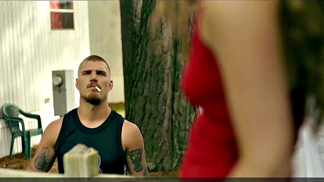 Riley Keough striptease