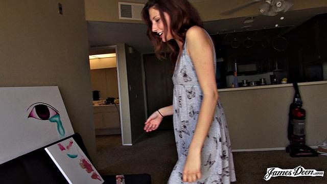 Ashlyn Molloy Cleans With Cock
