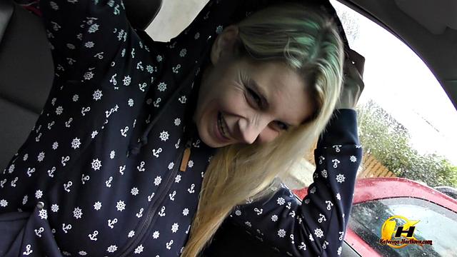 Masturbate In Car At Public Parking In Town